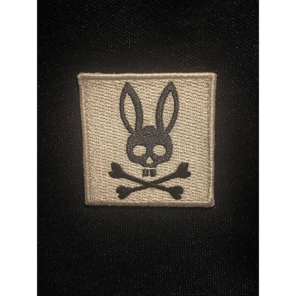 Psycho Bunny Blue Sweat Pants Stripe Logo Drawstring Joggers 4XLT - Picture 2 of 5